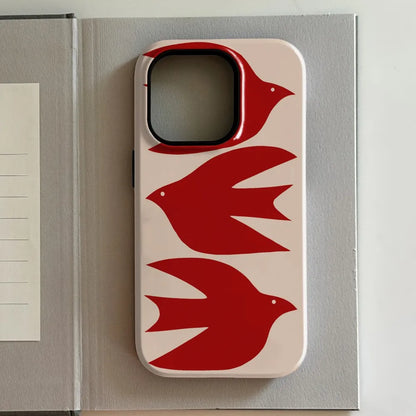 Clmj BUGR Fashion Vintage Large Stars iPhone Case