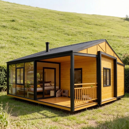 Expandable Prefab Steel Container Tiny House