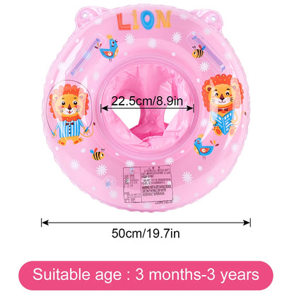 Baby Pool Float Inflatable Swim Ring for Toddlers 3M–3Y