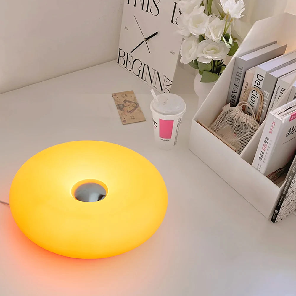 Donut Ambient Light – USB Touch Dimmable RGB Table Lamp