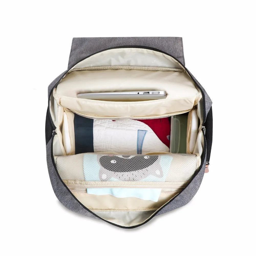 Large Capacity Diaper Bag Backpack with Changing Mat