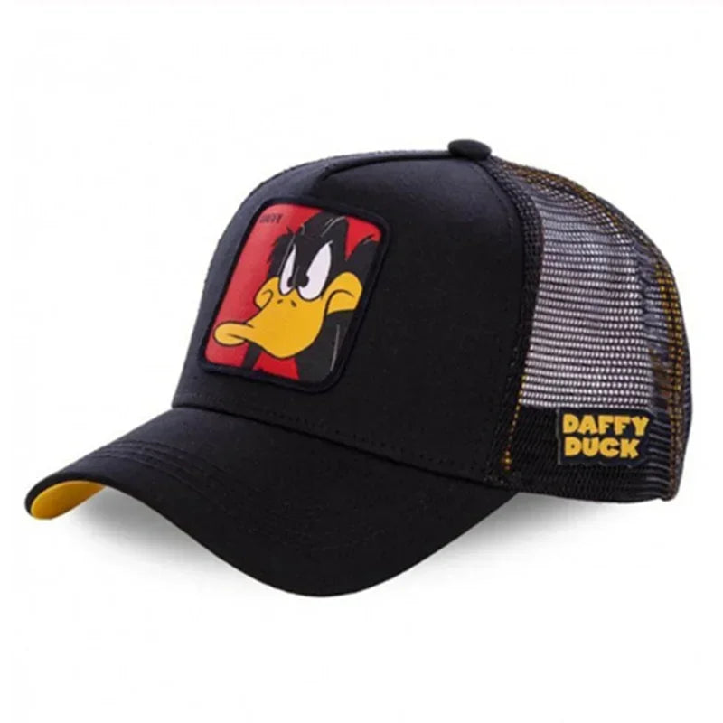 Cartoon Anime Trucker Cap – Unisex Adjustable Baseball Hat
