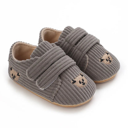 Baby Bear Sneakers Soft Sole First Walker Shoes for Boys & Girls 0-18M