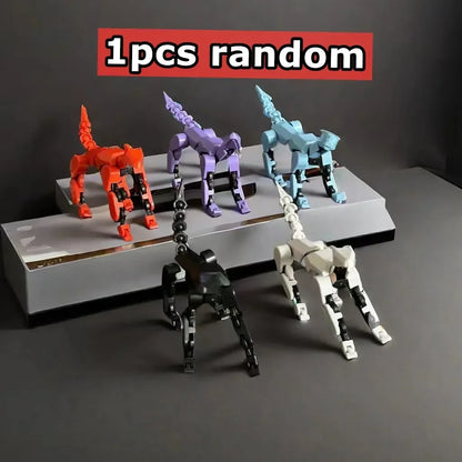 T13 Multi-Jointed Robot Dog Action Figure – Poseable Titan Mech Toy