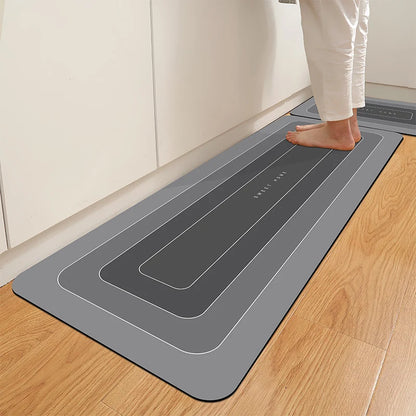 Kitchen Floor Mat Waterproof Anti-Slip Rug