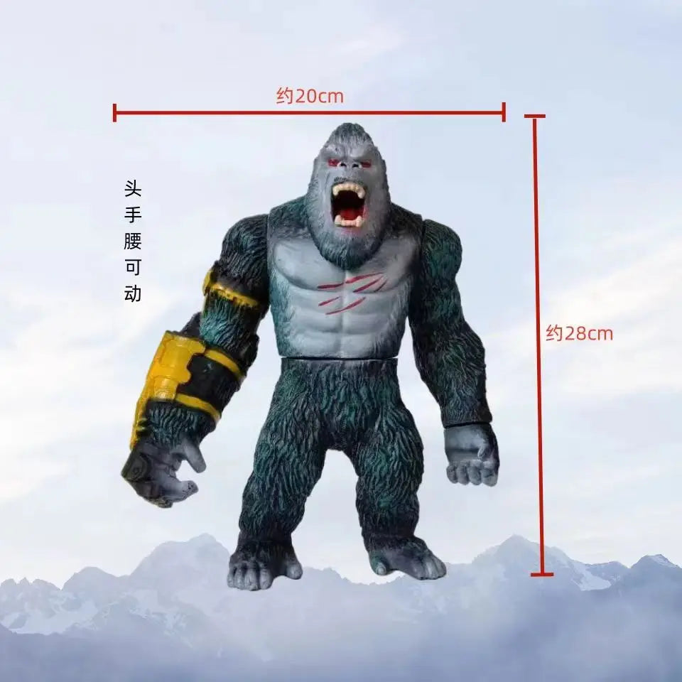 Godzilla vs Kong Monster Figure – Kaiju Soft PVC Collectible