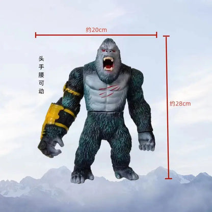 Godzilla vs Kong Monster Figure – Kaiju Soft PVC Collectible