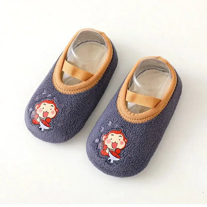 Baby Non-Slip Floor Shoes Soft Sole Toddler Crib Socks
