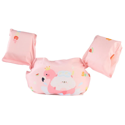 Kids Swim Vest Float Arm Bands Cartoon Pool Swimming Aid