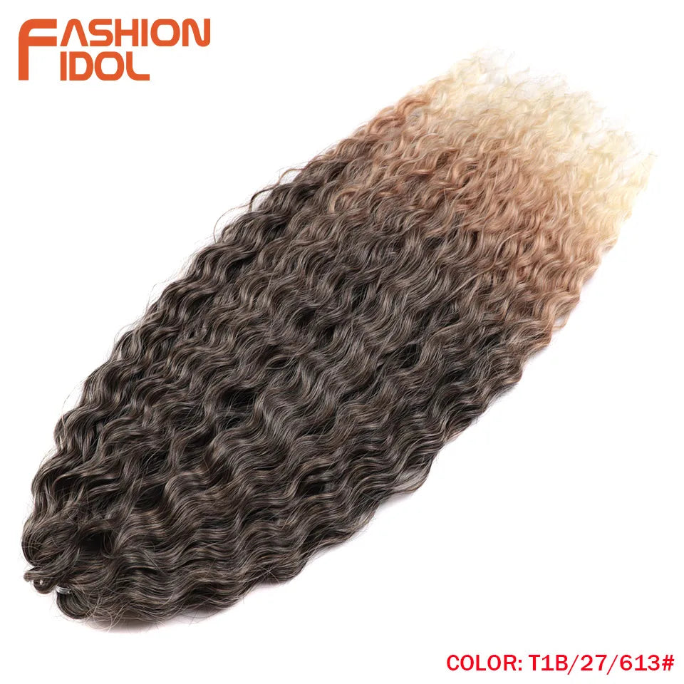 Water Wave Crochet Braiding Hair – Ariel Curl 22 Inch