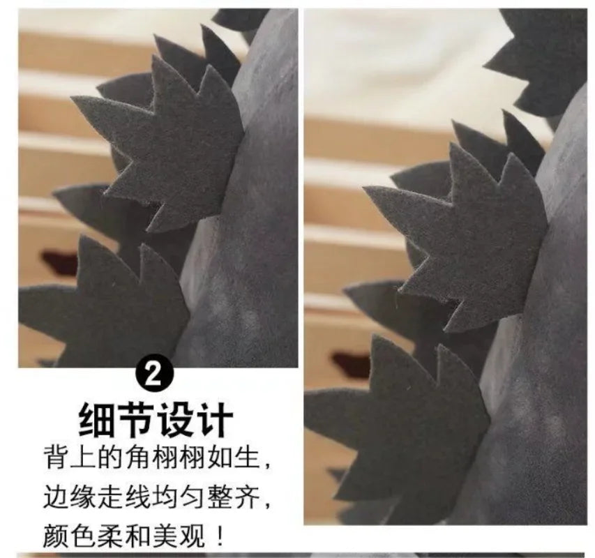 Godzilla Stuffed Plush Toy – Cute Chibi Soft Doll 7.9in