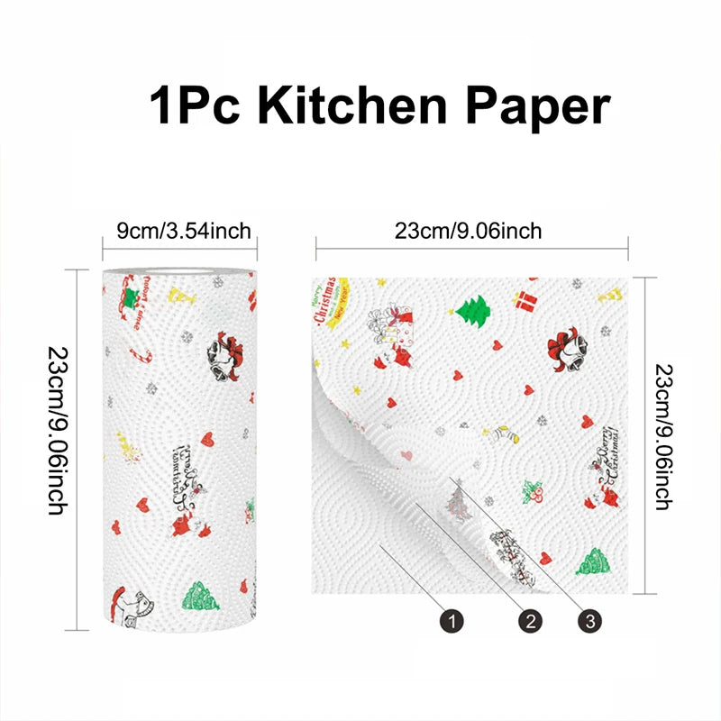 Christmas Printed Toilet Paper Roll – Festive Holiday Tissue