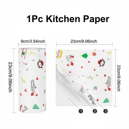 Christmas Printed Toilet Paper Roll – Festive Holiday Tissue