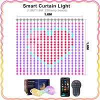 1.6M-5.3ft-256LEDS