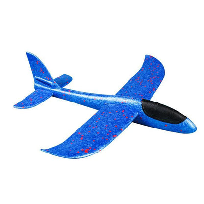 Large Foam Glider Plane Toy 48cm – Hand Throw Stunt Aircraft