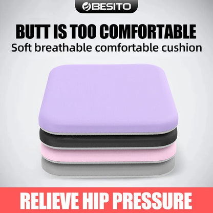 Memory Foam Seat Cushion – Ergonomic Support for Office & Students