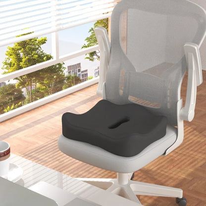 Memory Foam Seat Cushion – 3-Zone Ergonomic Posture Support