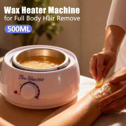 Electric Wax Warmer for Hair Removal – Adjustable Temperature