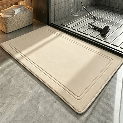 Soft Bathroom Rug – Quick Dry, Non-Slip Bath Mat