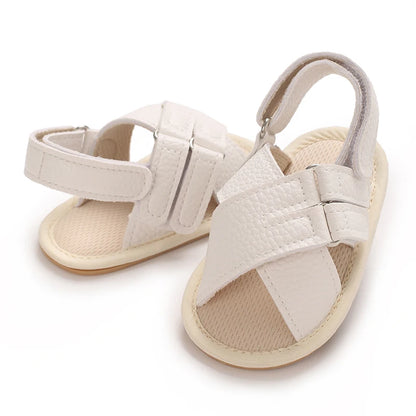 Baby Non-Slip Sandals – Soft Sole First Walker Crib Shoes