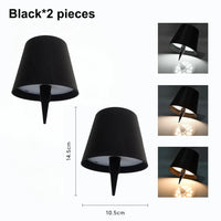 2pcs Black