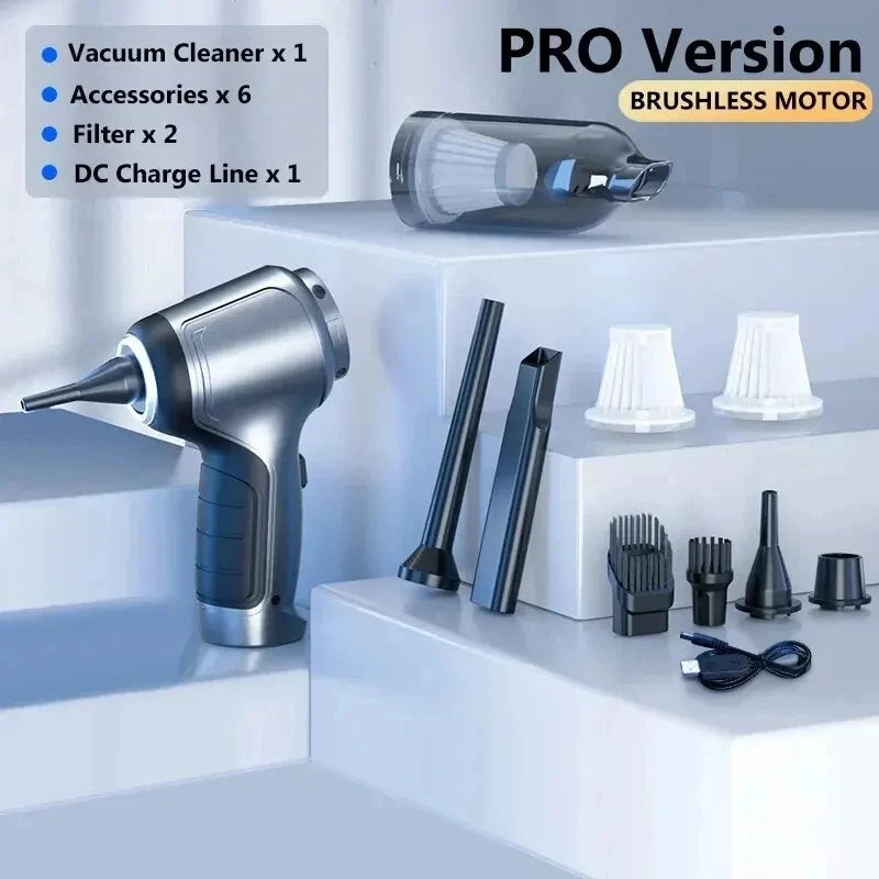 Cordless Handheld Vacuum Cleaner – Car & Home Mini Vacuum