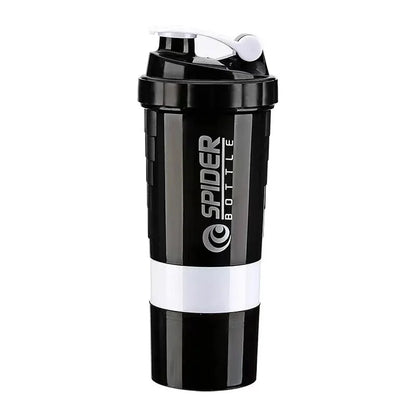 3 Layer Protein Shaker Bottle with Powder Storage
