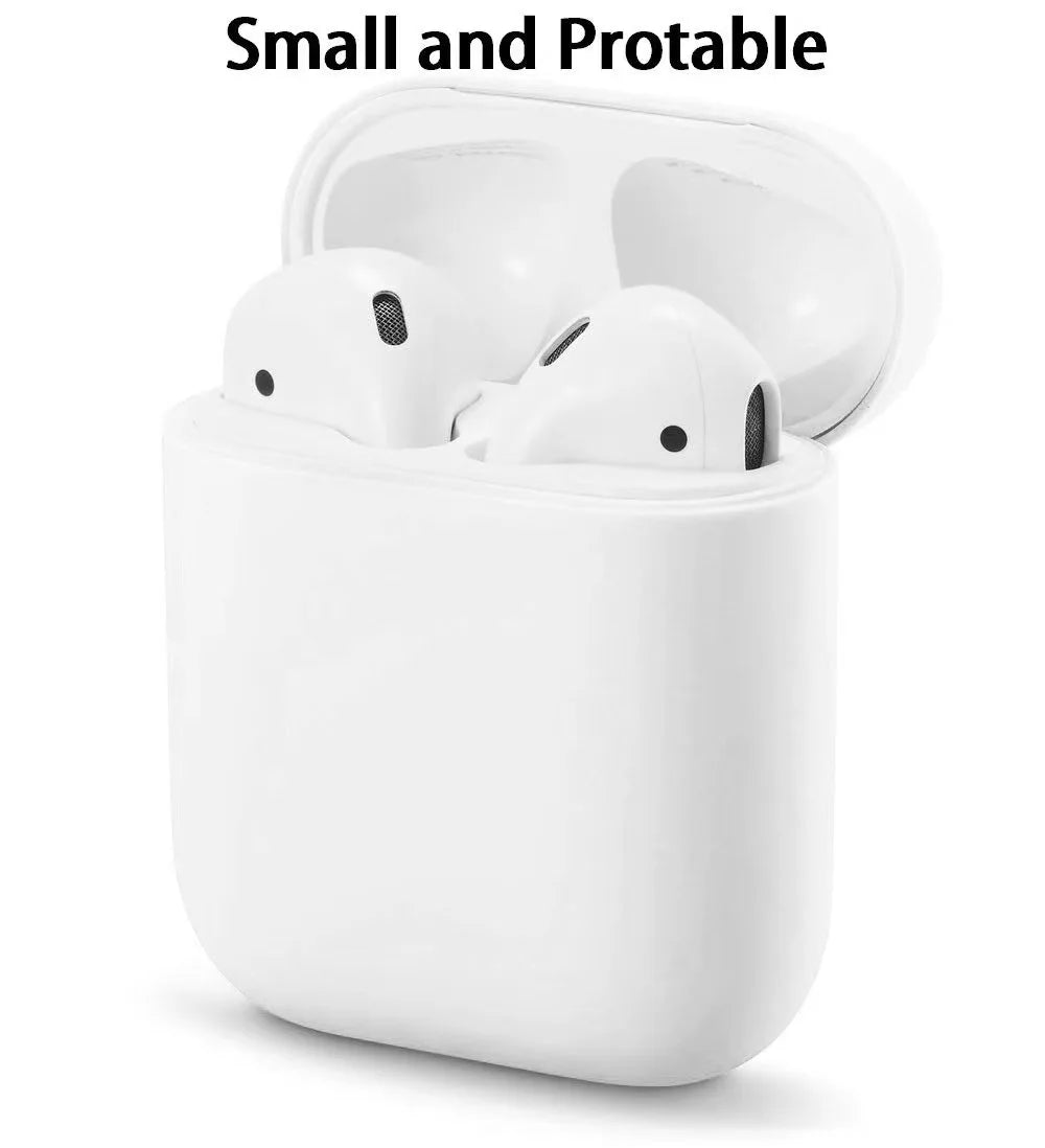 Soft Silicone AirPods Case Cover – AirPods 1 & 2