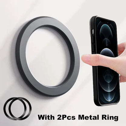 Magnetic Ring Holder for iPhone & Universal Phones – MagSafe Compatible
