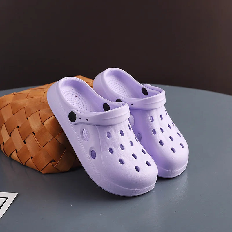 Unisex Wide Toe Non Slip Garden Clog Sandals