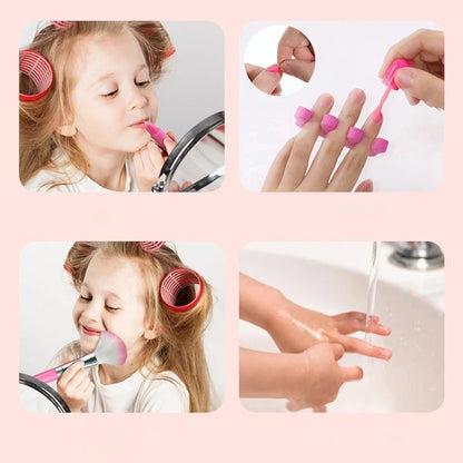 Kids Pretend Play Makeup Set – Princess Beauty Toy Suitcase