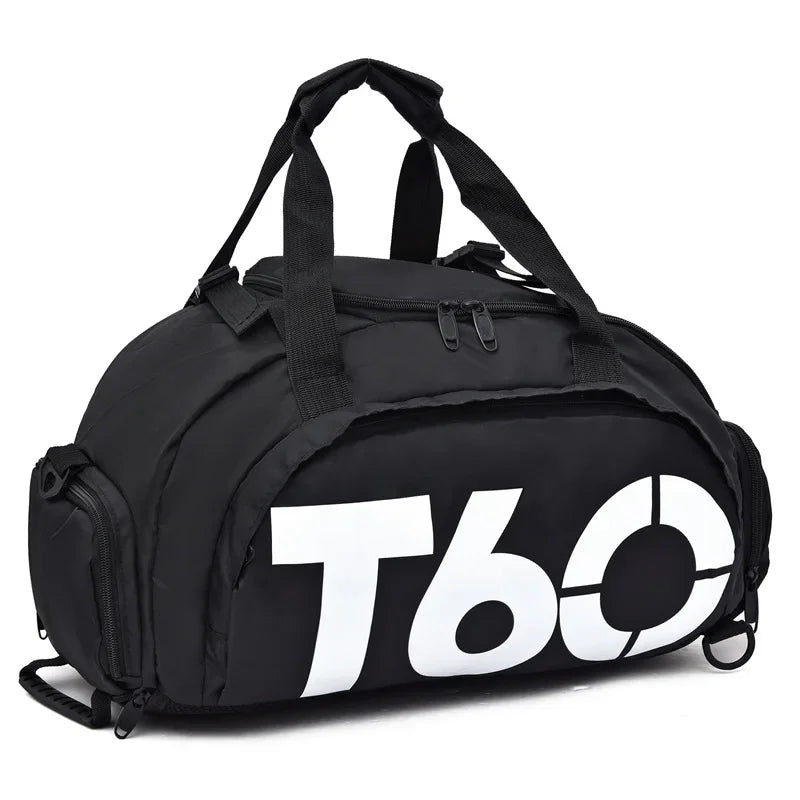 T60 Sports Gym Bag with Dry Wet Separation – Large Capacity