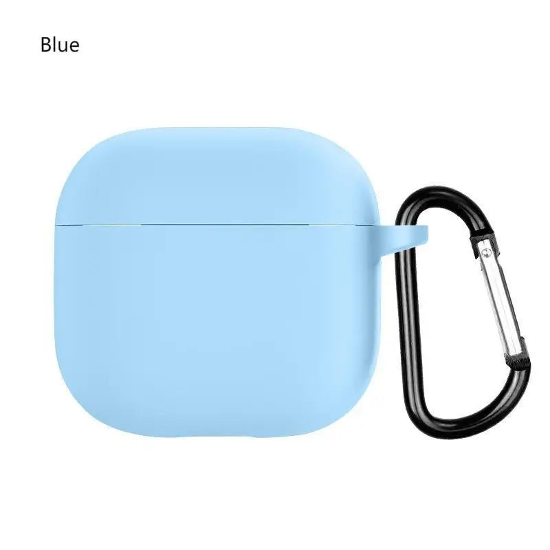 AirPods 4 Silicone Case with Carabiner Clip – Protective Cover