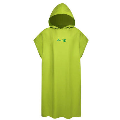Microfiber Surf Poncho Changing Robe with Hood for Adults