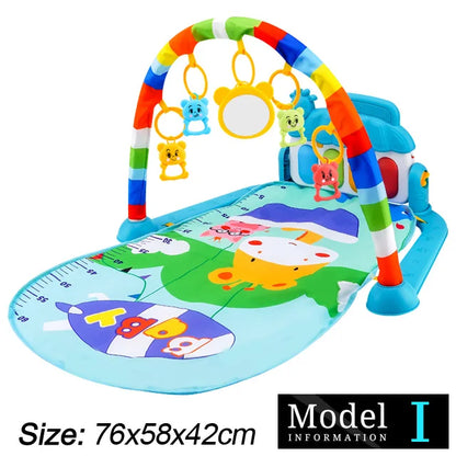 Baby Piano Fitness Play Gym Activity Mat