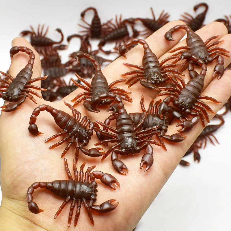 Realistic Fake Bug Prank Toys – Spiders, Cockroaches & More
