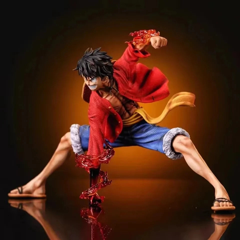 18CM One Piece Monkey D. Luffy Battle Action Figure