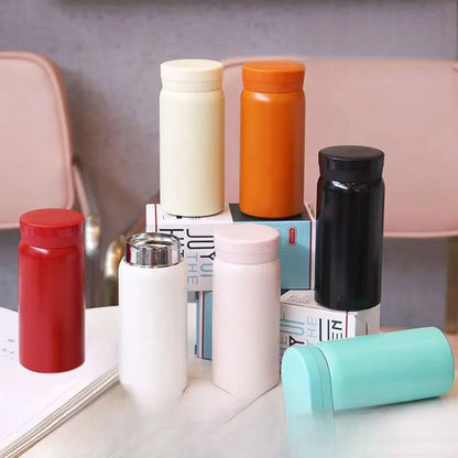 Mini Insulated Vacuum Flask – Stainless Steel, Leak-Proof, 200ml & 300ml