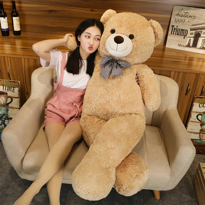 Giant Teddy Bear Plush Toy 41in – Super Soft Hugging Pillow for Kids & Gifts