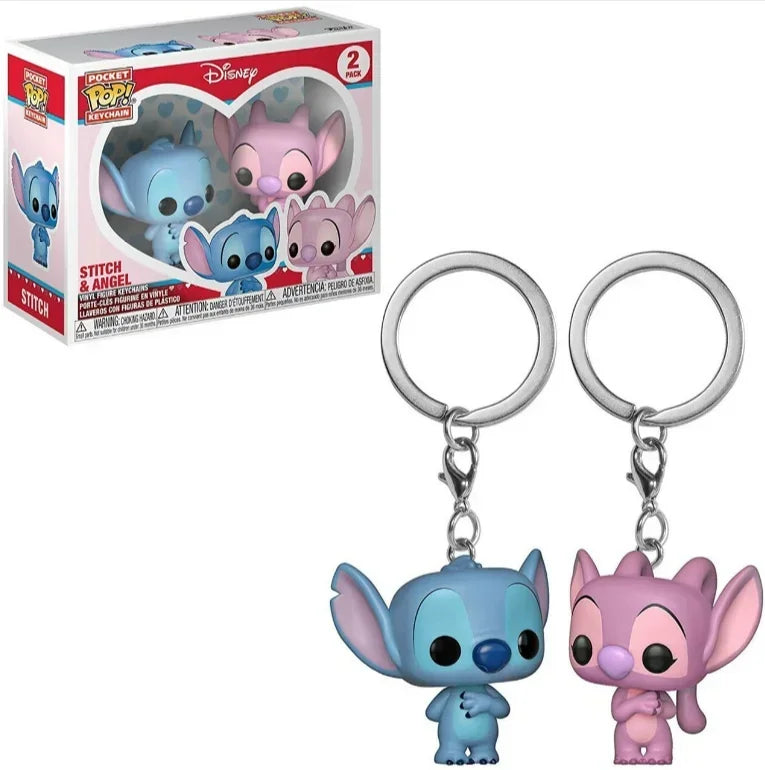 Disney Pocket Pop Keychain – Stitch Mickey Minnie & More