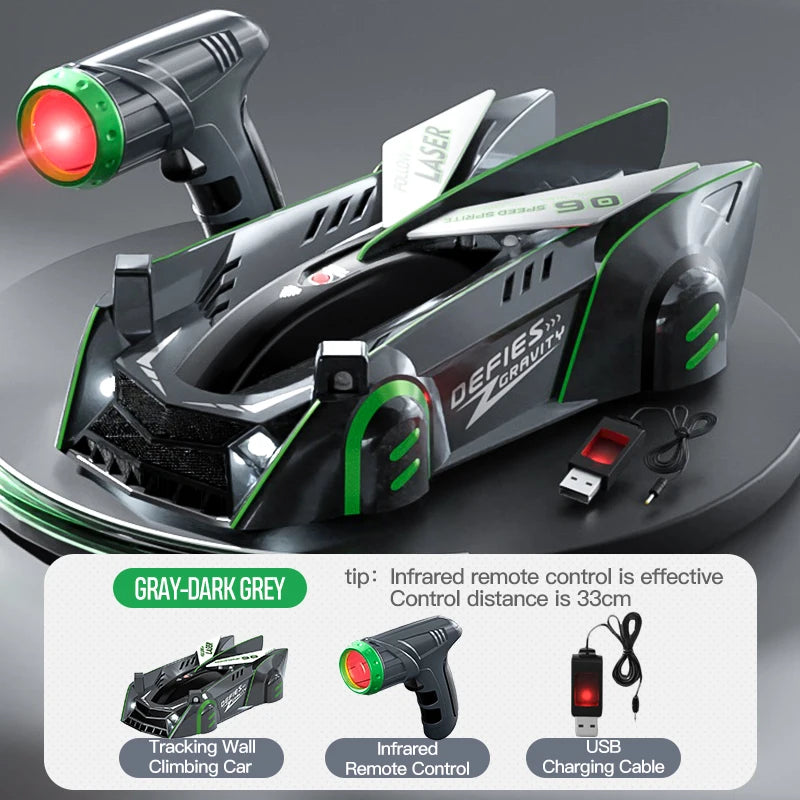 Infrared Remote Control Wall Climbing Racing Car