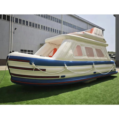 Double Deck Inflatable Electric Floating Party Boat
