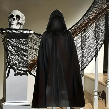 Halloween Hooded Cloak – Unisex Witch Cape Cosplay Costume
