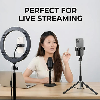 170cm Selfie Stick Tripod – Bluetooth, Reinforced & Portable