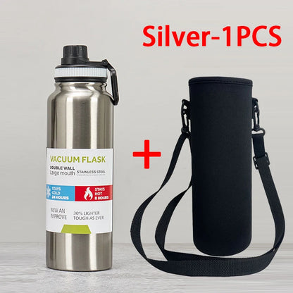 Stainless Steel Insulated Water Bottle – 20oz, 27oz & 34oz