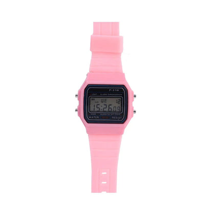 F91W Digital Sports Watch – LED, Waterproof, Unisex