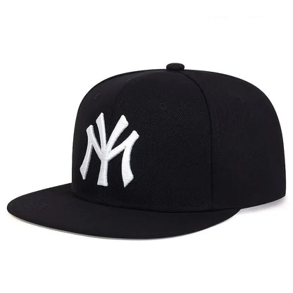 Embroidered Letter Baseball Cap – Unisex Adjustable Snapback Hat