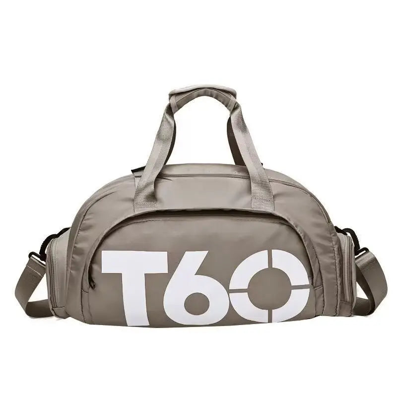 T60 Sports Gym Bag with Dry Wet Separation – Large Capacity