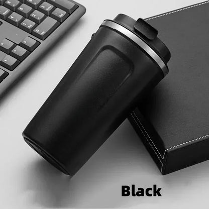 Stainless Steel Travel Coffee Mug – Leak-Proof Vacuum Thermos 380ml & 510ml