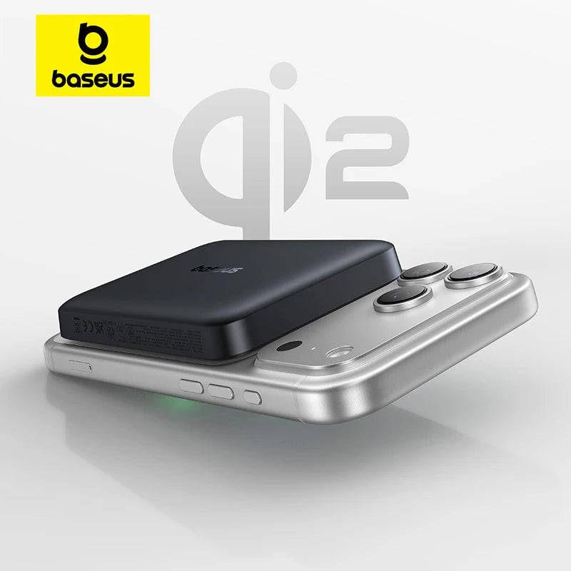 Baseus Qi2 Magnetic Power Bank 10000mAh – 25W Wireless & 45W Wired Charging